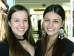 Luciana Sgorla e Gabriela Slaviero