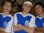 Thiago Gyboski, Carlos Felipe Machado e Lucke Martins de Barros