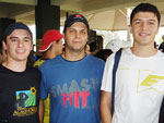 Alexandre Buzzatti, Maicon Tirloni e Guilherme Rubin