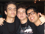 Lucas Souza, Gerson Cantini e Diego Pereira