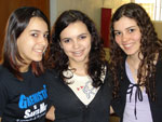 Fernanda Bortoluzzi, Jssica Helisa e Raquel Rossato