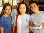 Luiza Gonalves, Mariana Feistauer e Jssica Carvalho de Souza