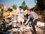 Rancho Bernardo, na Califrnia  um dos lugares onde mais casas (cerca de 2.000) foram destrudas por causa dos incndios