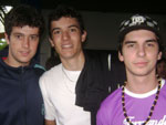 Guilherme Gelain, Rafael Moura e Guilherme Salla