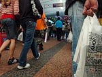 Leitores foram s compras nessa segunda-feira 