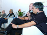 Oficina Mdia e imaginrios radicais teve a participao de Michel Moitti, Philippe Foron, Lucien Sfez, Patrick Taciessel, Juremir Machado e Roman Prigeut 