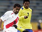 O Equador entrou em campo para tentar sair da lanterna das Eliminatrias Sul-Americanas. O Peru era o time a ser batido