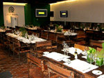 Espao de eventos do restaurante Rubaiyat foi preparado para receber convidados do Canal Rural