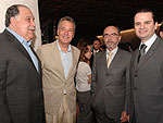 Luiz Eduardo Batalha (Burger King), Nizan Guanaes, Pedro Novis (Odebrecht) e Donrio Almeida