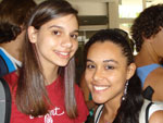 Caroline Grahl e Francielle Castilhos