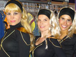 Paquitas Purabuxa (Cndice Lorenzoni), Pituxupa (Luisa Scherer) e Boquetuxa (Paula Lafayette)