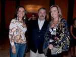 Juliana Abreu, Jayme Miranda e Paula Barcelos