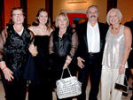 Maria Cecilia, Tabata, Maria Ins, Joo Roberto e Lica Villares