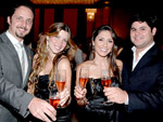 Henrique e Daniela Birman, Silvia Nascimento e Frederico Henriques