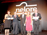 Snia de Felicio, Gebert Aleixo, Guy Tible, Alice Ferreira e Pedro de Felicio