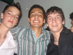 Diogo Moreira, Samuel Ramon e Gabriel Perin