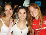 Lasa Silveira, Mariana Magalhes e Larissa Welter