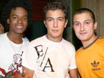 Thiago Sousa, Diego Lucchin e Milton Costa