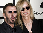 Ringo Starr e sua mulher, Barbara Bach