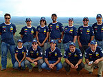 Parada para a tradicional foto da Equipe Dois do Rally da Safra na Chapada dos Guimares-MT