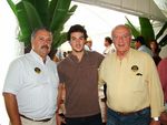 Jaime Miranda (Estncia JM), Pedro Salomo e o pai, Sylvio Tuma Salomo, um dos promotores do Qualidade