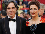 Daniel Day-Lewis e a esposa, Rebecca Miller