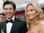 O ex-tamandu africano: Patrick Dempsey (GREYS ANATOMY) com a mulher, Jill Fink