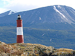 Ushuaia: Farol, no passeio de barco pelas ilhas do Canal de Beagle