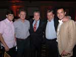 Manoel Eduardo Borges, Arnaldo Machado Borges, Jos Carlos Grubish, Eduardo Biagi e Bruno Grubish