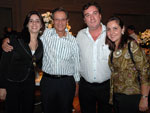 Agnes de Oliveira Leite, Lus Roberto Paes Foz, Renato Barcellos e Solange Passos