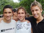 Wagner Morea, Lucas Brochman e Cesar Pasto