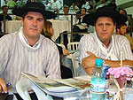 lvaro Dumoncel (Cabanha Sol de Maio) e Carlos Camargo (Estncia Vendramin)