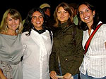 Roselaine Dorigon, Mirela Dumoncel, Josefina Bastos, Cleudine Vendramin(Cabanha Las Lindas)