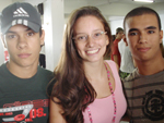 Bruno Salerno, Mariana Lopes e Bruno Marcos