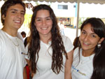 Leandro Kleine, Vanessa Graciola e Camile Jacomossi