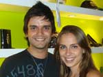 Gil Goulart e Samantha Marques