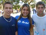 Thiago Vallim, Mariana Vallim e Pedro Mendes