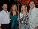 Amilton e Shirlei Zamae com Vnia e Carlos Mestriner (nix Agropecuria)