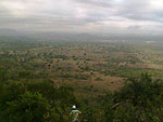 Vista de Ichu (BA), de cima do morro da Aurora