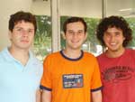 Jefferson Rossetto, Renato Eduardo Stroieke e Willian Leonardo da Silva