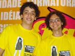 Omar Albuquerque e Pedro Sanfelice