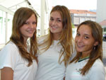 Wanessa Keske, Ester Storck e Lusa Corra Soares