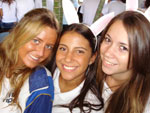 Marcela Wanzuit, Luiza Lenzi e Bruna Bertemes