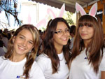 Bruna Hermann, Victria Bernardi e Ana Louisa Tambosi