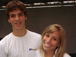 Guilherme Amorim e Maria Gabriella Reis Hornburg