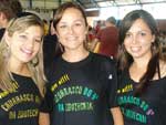 Mikaela Bandeira, Aline da Rosa e Daniele Zago