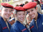 Naiane Weber, Mykaella Heckmann e Luiza Barbosa