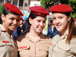 Luyse Nunes, Carolina Siqueira e Leticia Becker