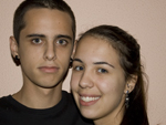 Daniel Sousa e Stephanie Bitencourt