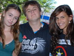 Diana Nunes, Gustavo Santos e Isadora Feij